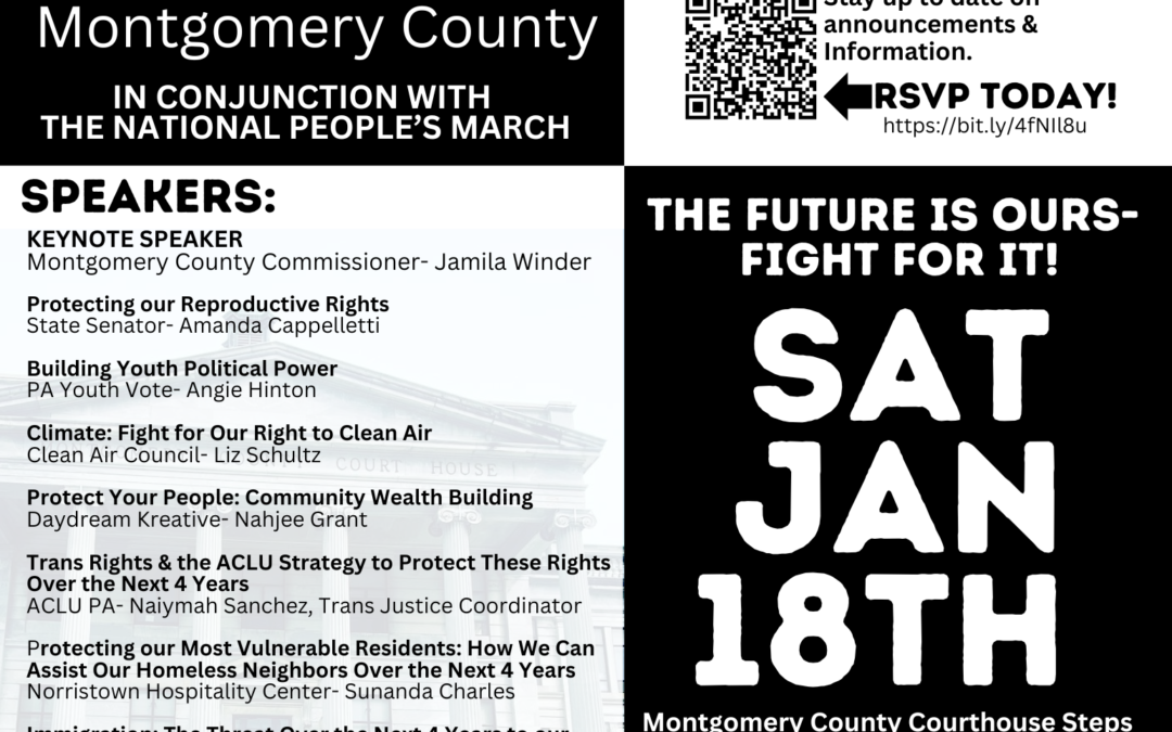 People’s Rally in Montgomery County