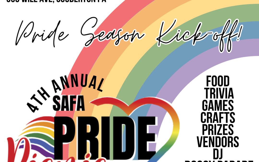 Kicking Off Pride Season: Join Us for the 4th Annual SAFA Pride Picnic!